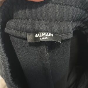 Balmain Black sweat pants